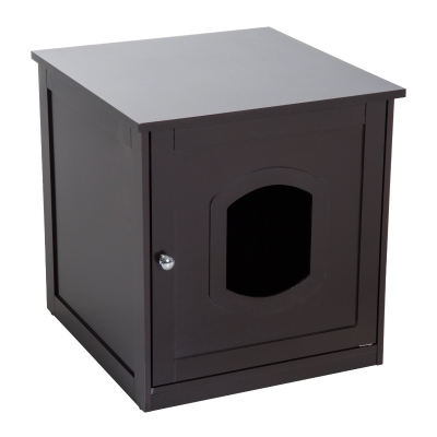 Kattenhuis voor kattenbed, kattentoilet kattenkast kattenbak MDF bruin