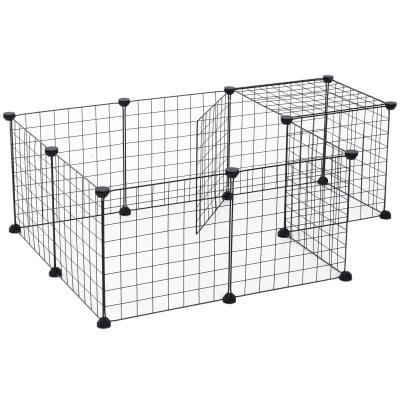 Ren, box, kooi voor kleine dieren, metalen rooster flexibel omvormbaar