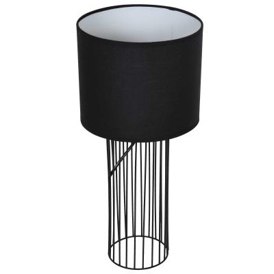 Tafellamp met E27 fitting tafellamp nachttafellamp metaal zwart