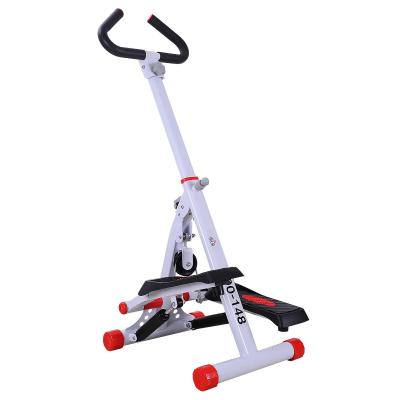 Stepper met handgrepen sidestepper hometrainer inklapbaar LCD-display staal