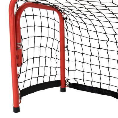 Buiten vrije tijd draagbaar hockeydoel snel inklapbaar voetbaldoel van stalen buizen