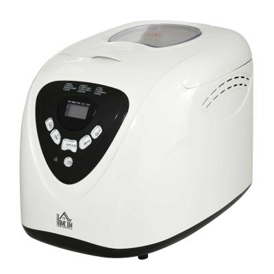 Broodbakmachine broodmachine met 12 bakprogramma's, timerfunctie, roestvrij staal