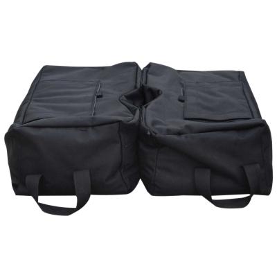 Zonneschermstandaard zonneschermvoet zandzak 2 x polyester zak vulbaar 100 kg