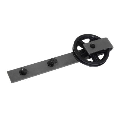 HOMCOM 6ft Single Sliding Barn Door Style Track Kit