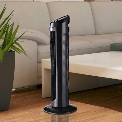 HOMCOM Fan Tower, φ27x75H cm-Black
