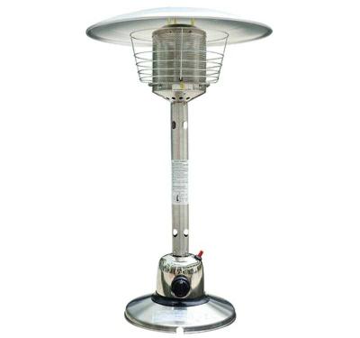 HOMCOM Outdoor Stainless Steel Gas Heater