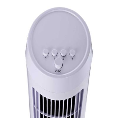 HOMCOM Fan Tower, φ27x75H cm-White