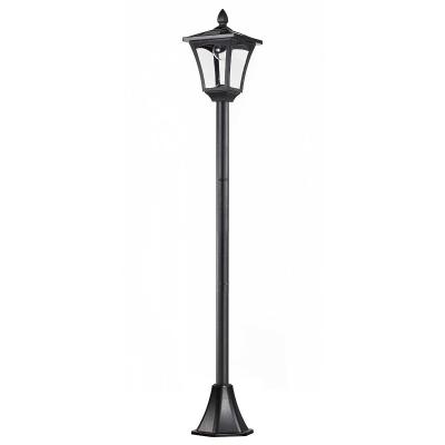 Outsunny Solar Powered Lamp Post, IP44, 18Lx18Wx160H cm-Black