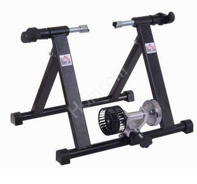 HOMCOM Foldable Indoor Bicycle Turbo Trainer-Black