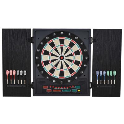 HOMCOM MDF LED Electronic Dartboard w/ 12 Darts
