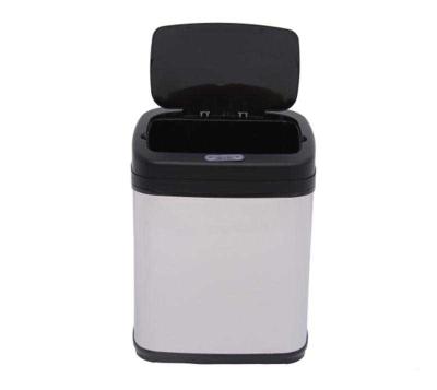HOMCOM 20L Stainless Steel Sensor Trash Can W/ Bucket-Chrome
