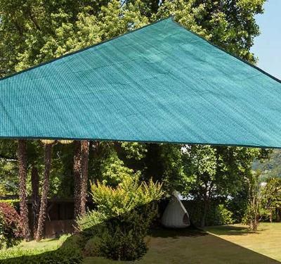 Outsunny Triangle 3m Sun Shade-Green