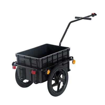 HOMCOM Cargo Trailer Bike W/Carrier Utility Luggage