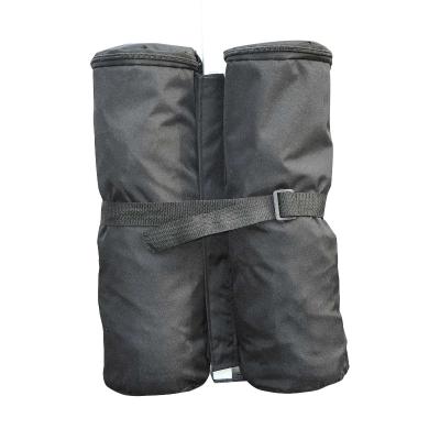 Outsunny 4 Pc Gazebo Sand Bag Weight Set-Black