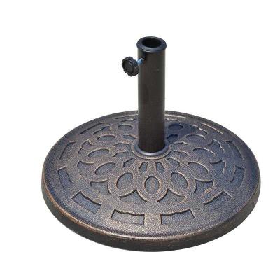 Outsunny 14 kg Umbrella Round Base-Bronze