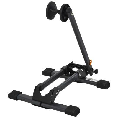 HOMCOM Metal Portable Bike Stand Black