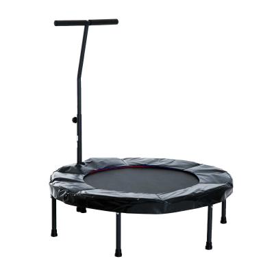 HOMCOM 3.25ft Trampoline Rebounder Adjustable Jumper, 39"-Black
