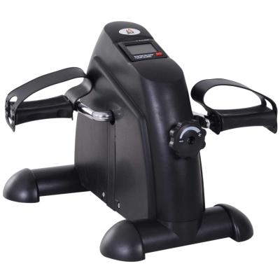 HOMCOM Under Desk Bike Mini Exercise Bike Fitness W/LCD Display, 9Wx 40Dx 31Hcm-Black