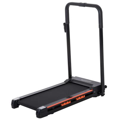 HOMCOM Elektrische loopband met LCD-display inklapbare fitnessapparaat 1-6 km/u staal