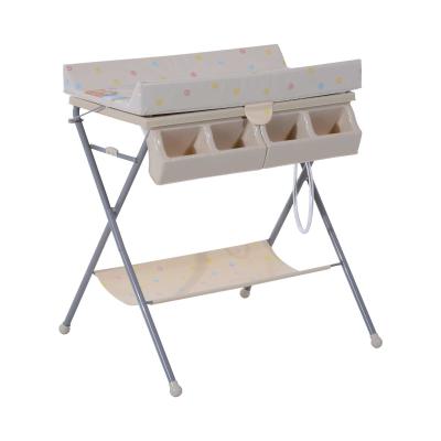HOMCOM 85L x 70W x 92H cm Folding Changing Table-Grey