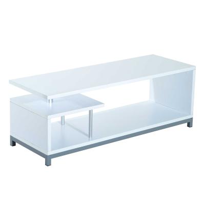 HOMCOM 114Lx40Wx40.5H cm TV Stand-White
