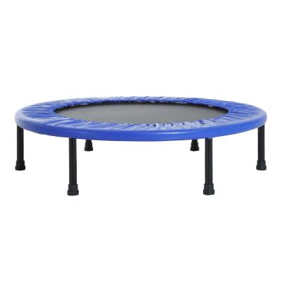 HOMCOM 91cm Mini Trampoline-Black/Blue