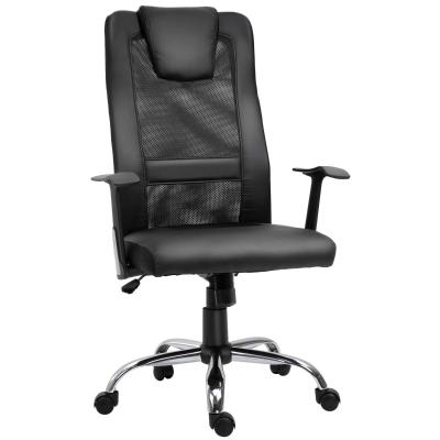 Vinsetto High Back Mesh Office Chair Swivel Ergonomic Task Executive Seat Adjustable Black