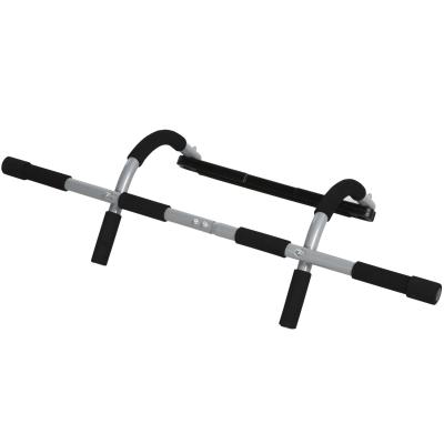 HOMCOM Steel Horizontal Home Pull-Ups Bar Silver/Black