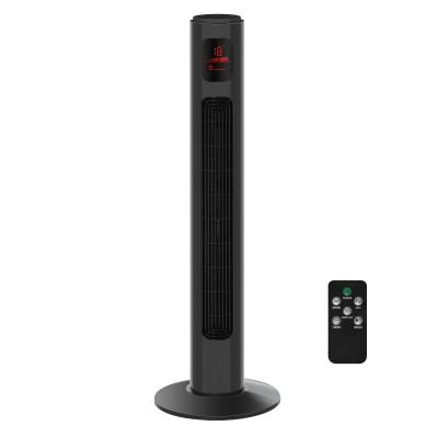 HOMCOM Tower Fan 3 Speed 3 Mode 12h Timer 70° Oscillation LED Panel Remote Controller