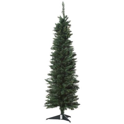 kunstkerstboom 1,5 m kerstboom dennenboom 294 takken PVC groen
