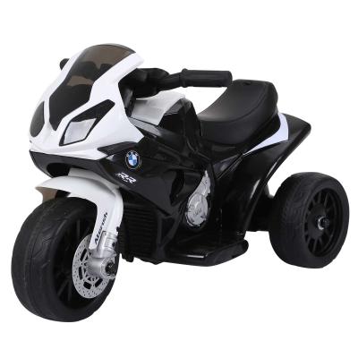 HOMCOM Electric Kids Ride on Motorcycle BMW Licensed w/ Headlights Music Play Bike 6V