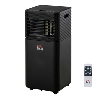 HOMCOM 860W Portable Air Conditioner 4 Modes LED Display 24 Timer Home Office Black