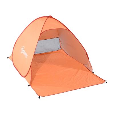 Outsunny 2 Person Pop Up UV Shelter Shade-Orange
