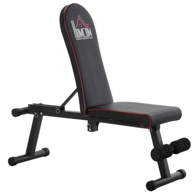 HOMCOM Foldable Sit Up Dumbbell Bench Adjustable Exercise Machine for Home Office