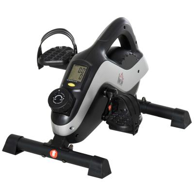 HOMCOM Mini Exercise Bike 8 Levels Magnetic Resistance Cycle Leg Fitness w/ LCD Display