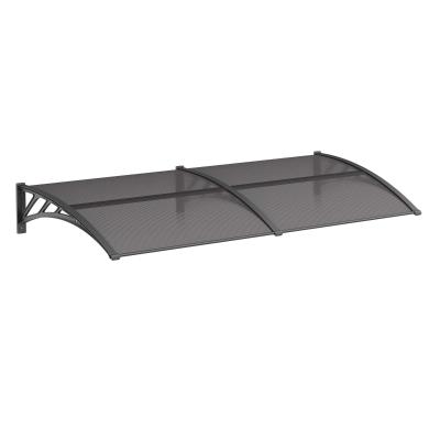 Outsunny Door Canopy Awning Outdoor Window Rain Shelter Cover for Door Porch