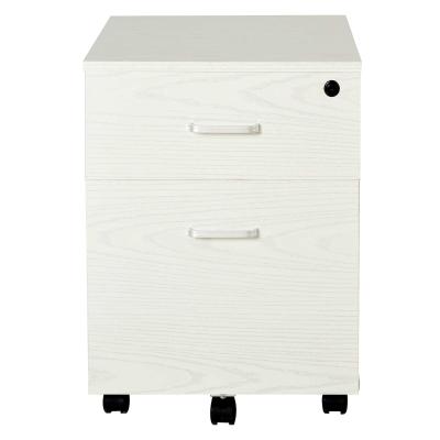 Vinsetto 2-drawer Filing Cabinet Lockable White
