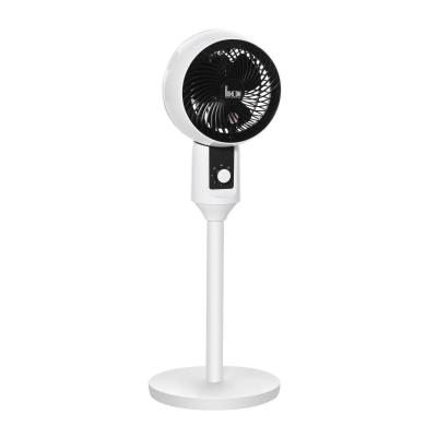 HOMCOM Oscillating Air Circulator Fan with 3 Speed Round Base Carry Handle Home Office
