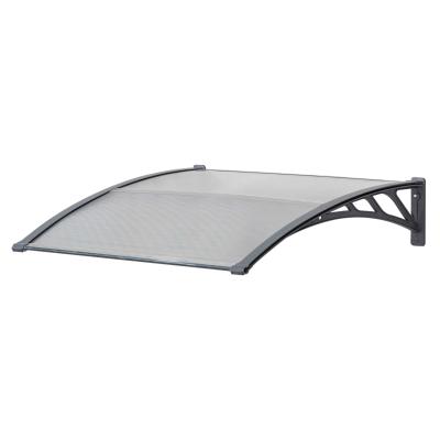 Outsunny Door Canopy Awning Outdoor Window Rain Shelter Cover for Front/Back Door Porch