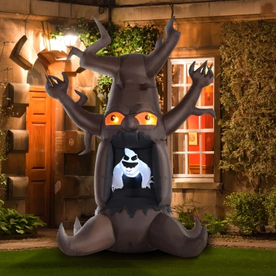 HOMCOM Opblaasbare Halloween-boom spook