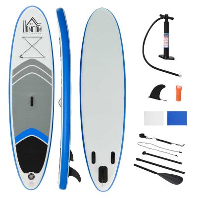 HOMCOM Inflatable Stand Up Paddle Board SUP Accessory Carry Bag Adj Paddle Pump Leash