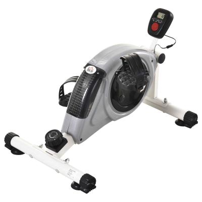 HOMCOM® Heimtrainer Mini Bike Pedaltrainer mit LCD-Display Magnetwiderstand Stahl