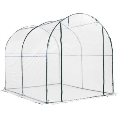 Outsunny® Gewächshaus Foliengewächshaus Treibhaus Frühbeet Tomatenhaus Pflanzen