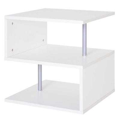 HOMCOM® Beistelltisch Couchtisch weiß