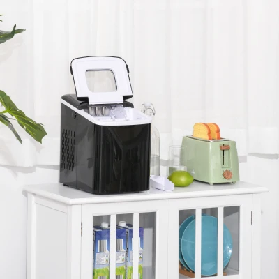 HOMCOM ijsblokjesmachine 12kg/24u