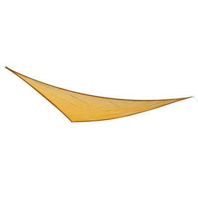 Outsunny® Sonnensegel (6x6x6 m) Dreiecke Sand HDPE - atmungsaktiv