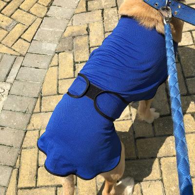 PawHut® Hundekühlweste Polyester Blau Ø50 x 50 cm