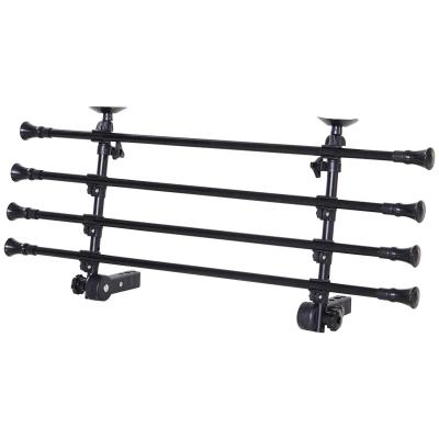 PawHut® Schutzgitter für Hund Auto Hundegitter Gepäckgitter Trenngitter verstellbar Schwarz