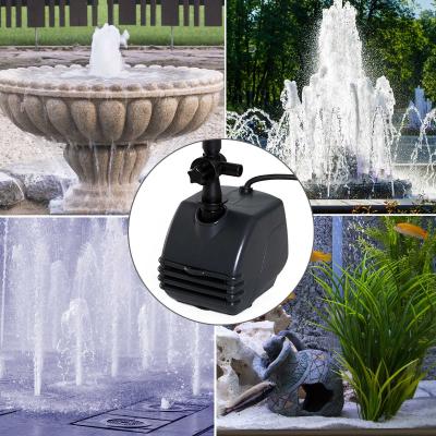 Outsunny® Tauchpumpe Teichpumpe Aquarium Schwarz 15x10,7x11,5cm