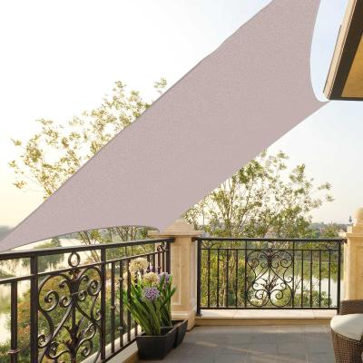 Outsunny® Sonnensegel - Maße: 4x6m | Farbe: Creme | Stoffe: 185g/m² HDPE
